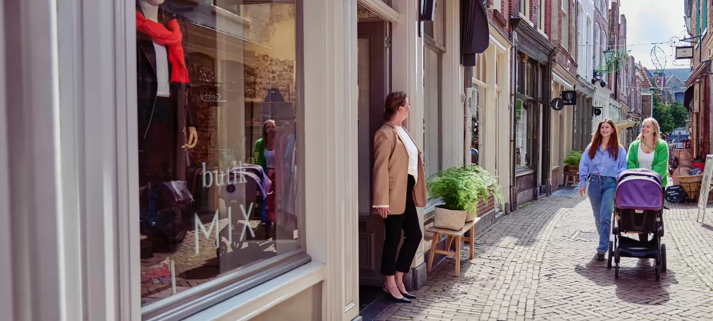 Verzekeringspakket voor de winkelstraat header