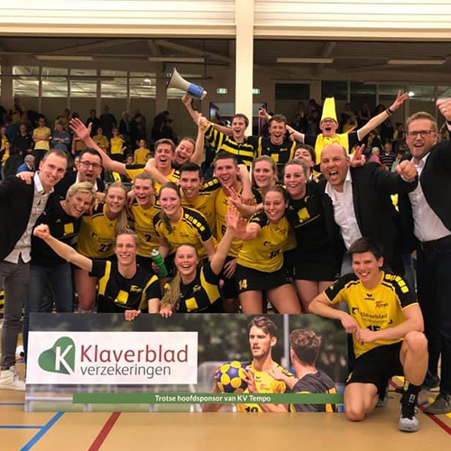 overwinning korfbalvereniging KV Tempo