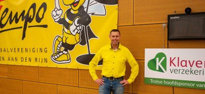 vrijwilliger en manager sponsoring